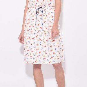 Alex Mill NWT Floral Silk Slip Skirt Cottagecore